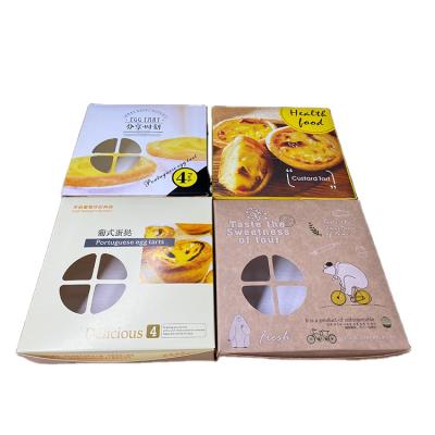 China Best Selling Recycled Materials Dessert Box Packaging Food Boxes Dessert Packaging Box for sale