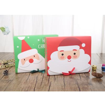 China Recyclable Food Packaging Boxes Cookie Cake Bakery Box Paper Box With Window for sale