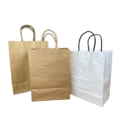 China Recycled Paper Bag Materials First Quality Kraft Paper Shipping Kraft Paper Bag Custom for sale