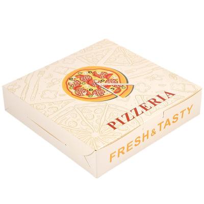 China Durable Recycled Materials And Plain White 14 Inch Pizza Boxes Of Rigid Eco Friendly Material For Pizza Store for sale