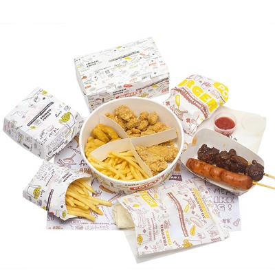 China Custom Biodegradable Natural Oil Proof Paper Greaseproof Logo Sandwich Packaging Tissue Paper for sale