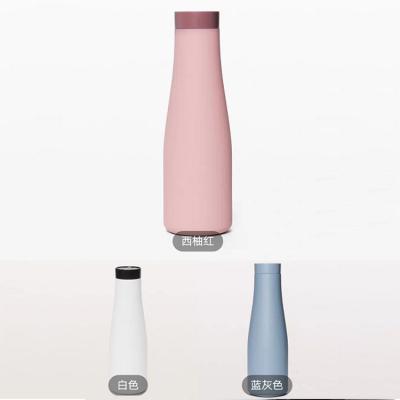 China Lulu New Design Portable 580ml Double Wall Stainless Steel Sustainable Water Bottle for sale