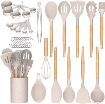 China Metal Baking Tools Silicone Kitchen Utensils Set Kichen Fools Cooking Kitchenware for sale