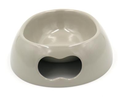 China Wholesale Cheap Viable Single Round Shape Design Color Design Color Pet Bowl Pet Bowl Holder Viable Single Plastic Dog Bowl for sale