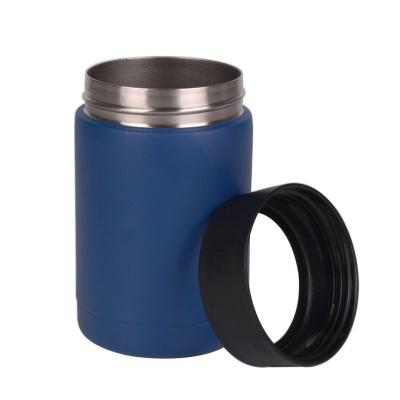 China Sustainable Powder Coated Keeps Beverage Cold Insulated Stainless Steel Vacuum Can Cooler for sale