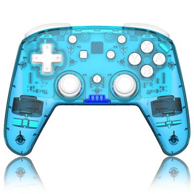 China Candy Size MOTOR VIBRATION Pro Gamepad Pro Controller Wireless Transparent Shell NS Switch Game Joystick For Nintendo Switch for sale