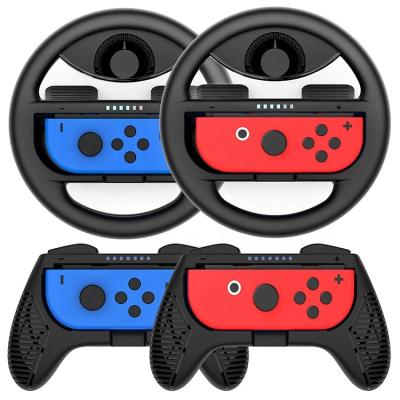 China ERGONOMIC Switch Steering Wheel for Nintendo Switch JOYPAD Controller Family Racing Steering Wheel Switch Controller for sale