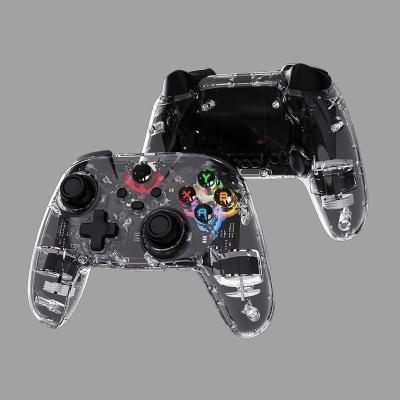 China VIBRATION MOTOR PC Game Controller RGB LED Wireless Back Cover With Programmable Buttons Game Controller PC for sale