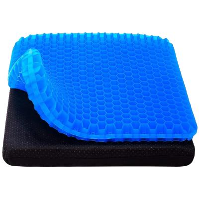 China Anti Dust Mite Gel Cushion for Office Car Wheelchair, Tailbone Sciatica and Home Back Pain Relief for sale