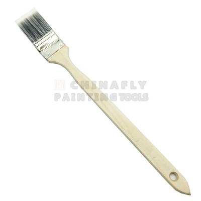 China Wholesale Price CTWHPB030 Handle Radiator Brush Polyester Filament Corner Cleaning Wood Brushes for sale