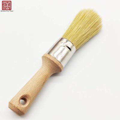 China Painting/Carcare Premium Quality Beech Hog Hair Filament Chalk Handle Imitated Synthetic Brushes CTWHPB052 for sale