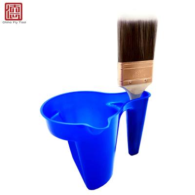 China CTPL004 reasonable paint price and Premium Multi-fuction Qualityp pp paint balance cup/paint bucket blank plastic tray for sale