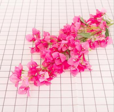 China Artificial Flowers Plum Blossom Bougainvillea Wholesale Wedding Eco-friendly Branches for sale