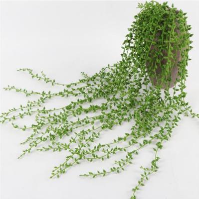 China Wholesale Cheap PVC Artificial Hanging Succulent Plants For Indoor Decoration for sale