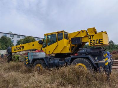 China 2014 Model Used Rough Terrain Cranes Grove RT530E  With 35m Boom for sale