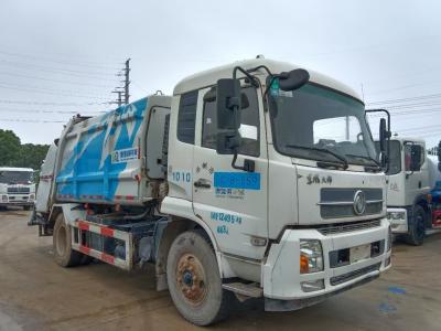 China 2021 XCMG L009 Dongfeng D9 Used Garbage Truck 14cubic Compressed Garbage Truck for sale