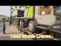 2018 zoomlion ztc1100v753 used mobile crane 110 ton mobile crane with 7 section boom