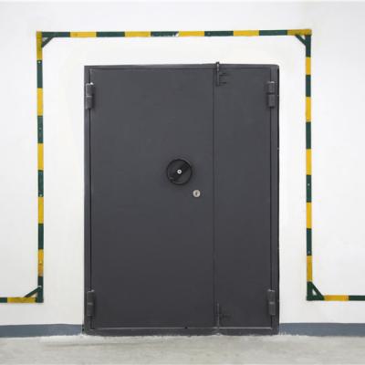 China Automatic latest design blast proof steel explosion proof doors for middle east market for sale