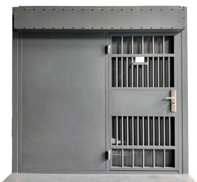 China Prison Industrial Automatic Steel Door For Cell for sale