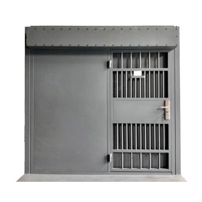 China Industrial High Quality Galvanized Steel Sliding Door Prison Door Design Automatic Door For Jail for sale