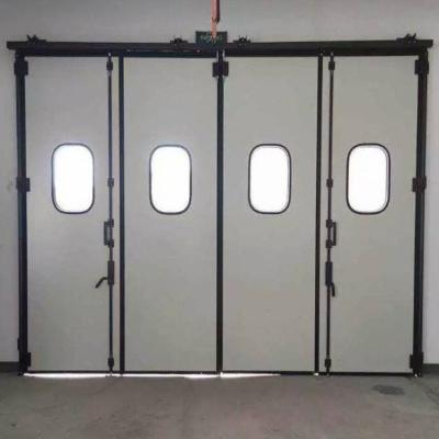 China Aluminum Alloy Folding Top Track Sorabaya Industrial Folding Doors for sale