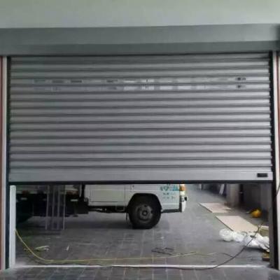 China Automatic High Quality Galvanized Steel Connect To Fire Alarm System Fire Roller Shutter Rated Price for sale