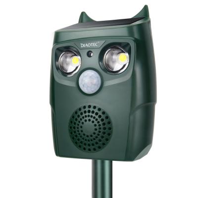 China Disposable Effective Ultrasonic Animal Reflector Outdoor Waterproof Solar Animal Repellent AR20 for sale