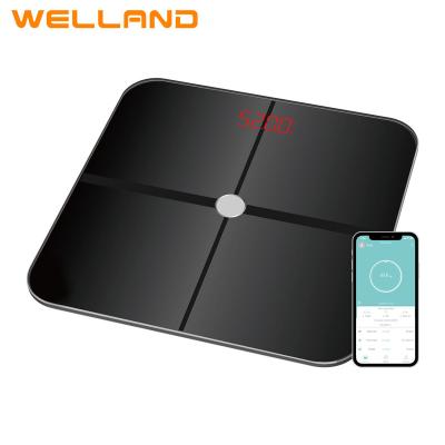 China Hot-selling Personal Bluetooth Smart Weight Fat Analyzer Weighing Digital Weight Scale for sale