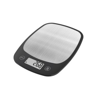 China Kitchan High Electronic Scale Stainless Steel LCD Food Kitchen Scale Accurate Digital Kitchen Scale for sale