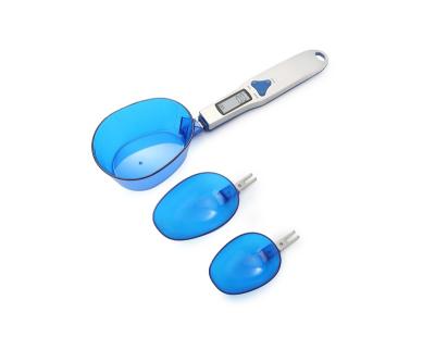 China Hot Sale 200g 300g 500g 0.1g Mini Electronic Measuring Scale Spoon Weight Measuring Scale Digital Spoon for sale