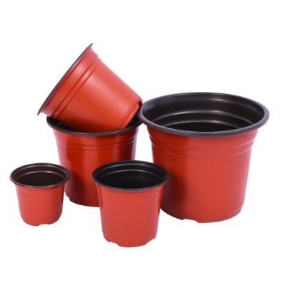 China Wholesale Cheap Outdoor Flowerpot Greenhouse Seedling Nursery Garden Various Sizes Potted Plant Outdoor for sale