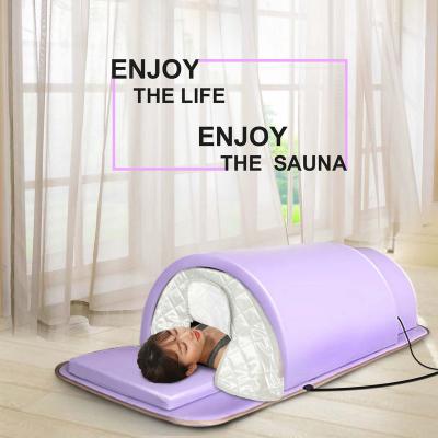 China Germanium Efficient Photon Anti-Blister Fitness Thermal Energy Far Infrared Sauna Dome For Women Home Spa for sale