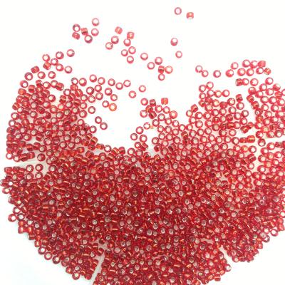 China 2019 Crystal 12/0 Fashion Rice Beads Color Hand Made Loose Glass 2mm Multi Bead Colorful Beads For Clothing High Quality for sale