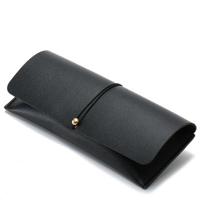 China KL-01 Handmade Glass Storage Cases Leather Material Package Custom Sunglasses Case for sale