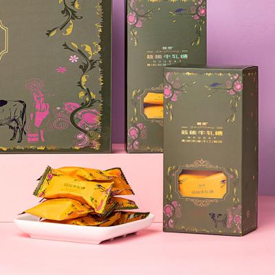 China Natural Nut Flavor Candy Rectangle Shape Nougat Candy Assorted Nougat Bars for sale