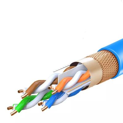 China Home Theater New Product Ideas 2023 Cable Ethernet 23awg Cat6 UTP 0.55mm 0.57mm PVC Insulated UTP Cat 6 Wire Network Communication Line for sale