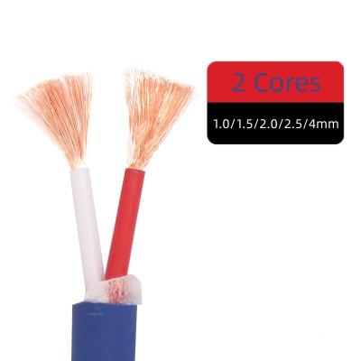 China Wholesale factory supplier speaker cable 4 twin mm2 2 cores audio cable HOME THEATER for music equipment ofc speaker cable for sale