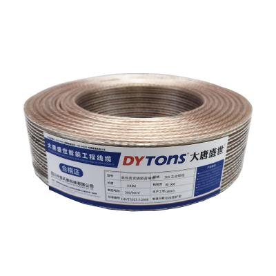 China HOME THEATER Ldeas 1.5 1.5mm2 New Product 2022 Electrical Cable mm2 2*300 Twin Cores Ofc Twisted Wire PVC Copper Wire Price Per Meter for sale