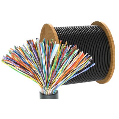 China HYA 5 10 20 25 50 200 100 Outdoor Underground Telecommunication Telephone Cable Twisted Pair Armored Telecommunication Cable for sale