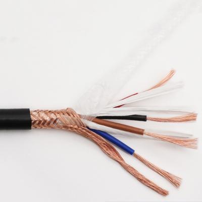 China RVVP 3x1.5 2 A.W.G. Electrical Telecommunication Cable Wire 1.5mm 300 300v RVVP 15 Core Shielded Flexible Cable OFC Copper 3x1.5mm2 Power Cable for sale