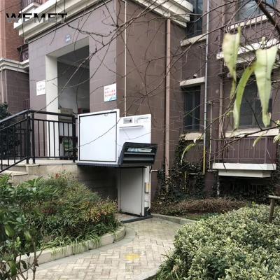 China Hotels 1m -10m Portable Electric Vertical Platform Lift Small Hydraulic Porch Lifts Wheelchair Lifts Home Lift for sale