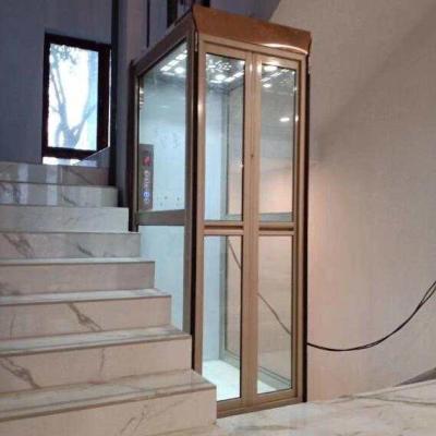 China 2-4 Person Modern Personal Elevator Residential Elevators Passenger Elevator For Home Use Home Elevators With CE Certification for sale