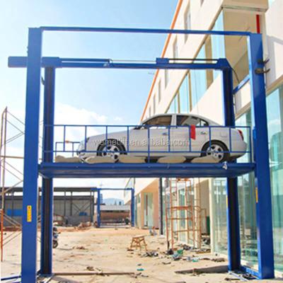 China Hydraulic rking garage 4 post car lift equipment four post car PA lift 3000mm*6000mm for sale