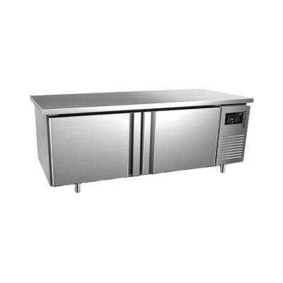 China PHIYOND GZT-1500X600X800 Single-temperature/Double-temperature Stainless Steel Workbench Refrigerator Fresh-keeping Refrigerated Fresh-keeping Table for sale