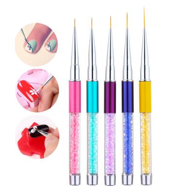 China Nail Art Manicure Brushes Nail Art Brush Set Manicure Brushes Set Wholesale Nail Art for Manicure Liner New 2020 for sale