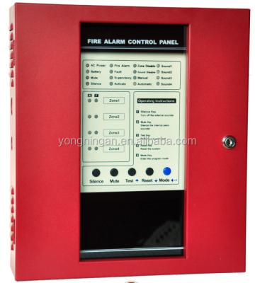 China 16 Zone Conventional Smoke Detection Fire Alarm Control Panel YNA-CK1016 4/8/16 Zones for sale