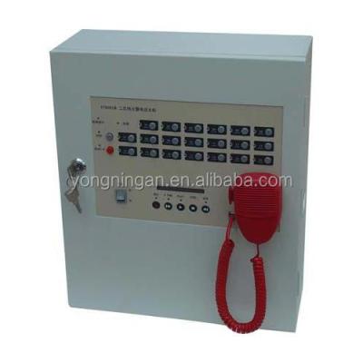 China 2-Bus Firefighter Intercom Fire Phone Control Panel with Speaker for sale