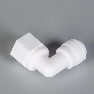 China Plastic Household Water Accessories Elbow Connector Water Dispenser Spare Parts for sale