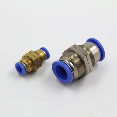 China PC08-02 High Quality Small Pneumatic DC Connectors 08mm Hose Fittings 1/4R Fittings Customized for sale