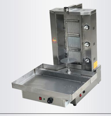 China 3 single burner commercial adjustable gas or single chicken mini shawarma machines for sale in Zambia for sale